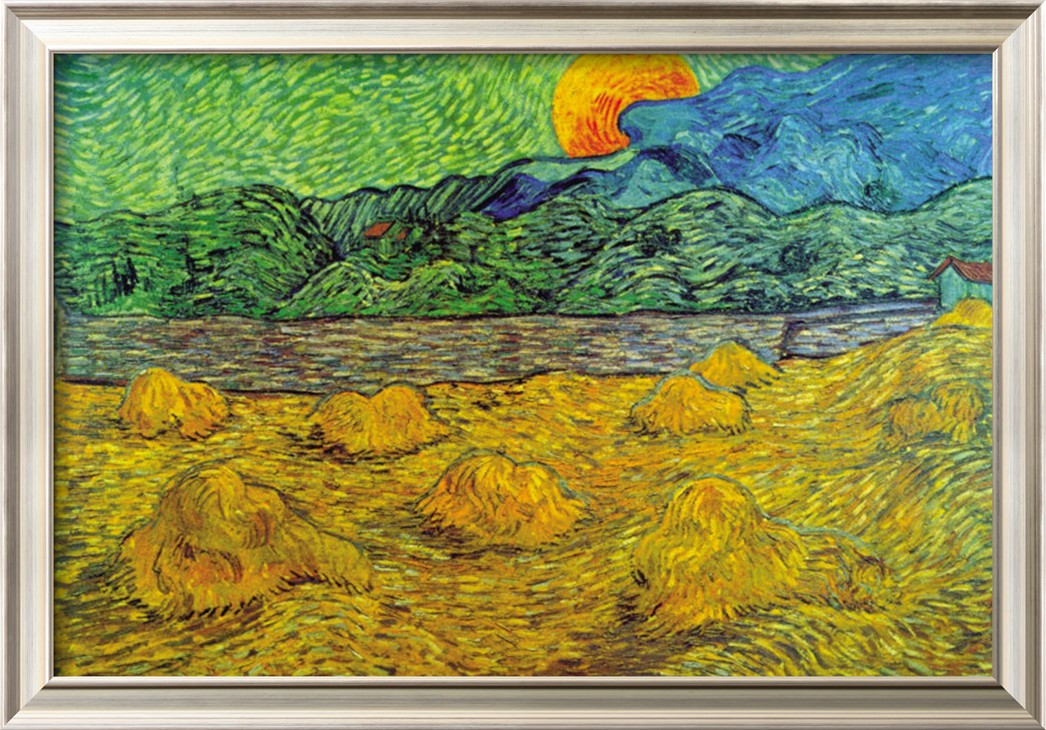 RISING MOON - Van Gogh Painting On Canvas